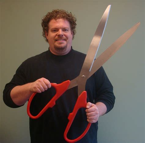 oversized scissors